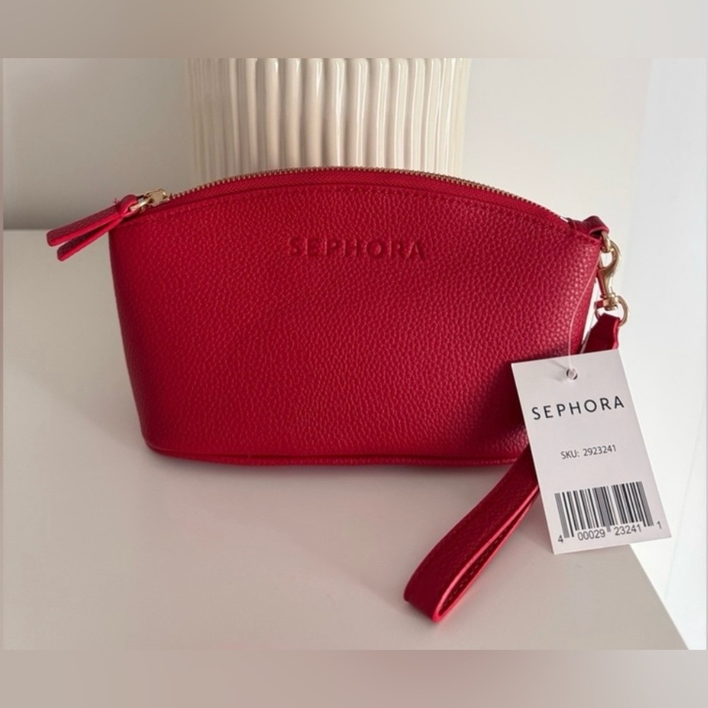 Sephora Red Makeup Bag